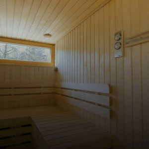 4. Sauna building