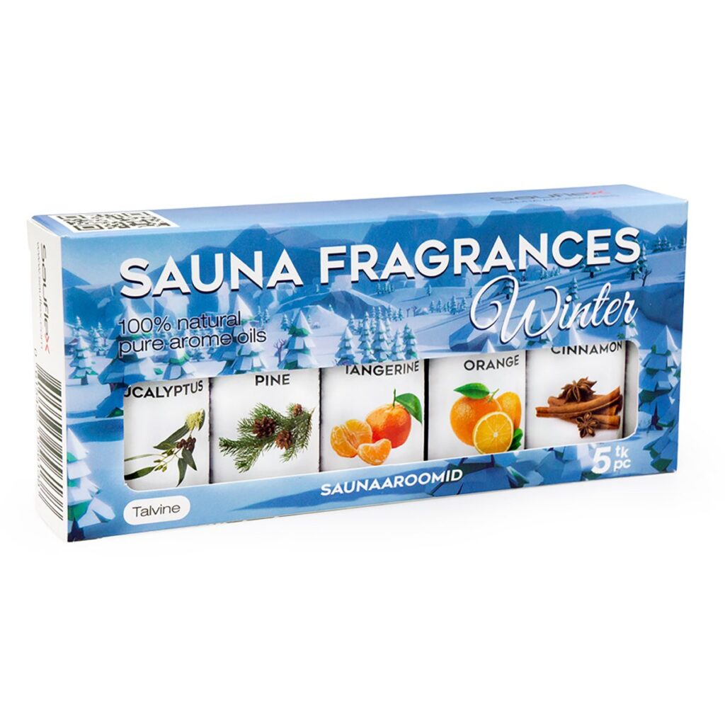 Summer essential oils for sauna, 5x15ml