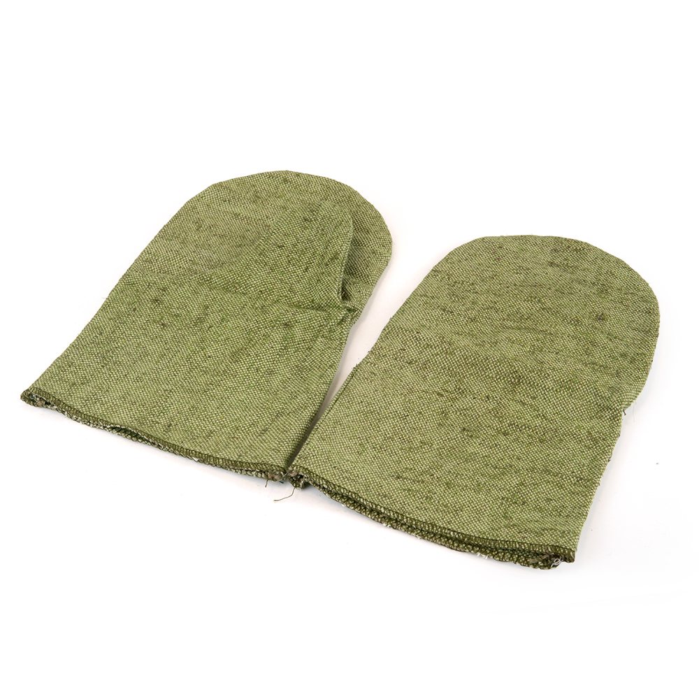 Green Sauna Mittens