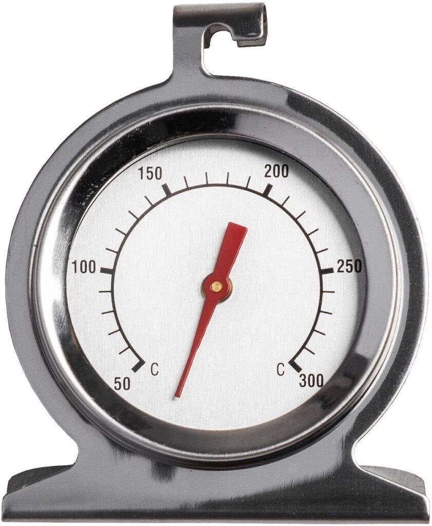 Thermometer for wood stove, +50-300°C