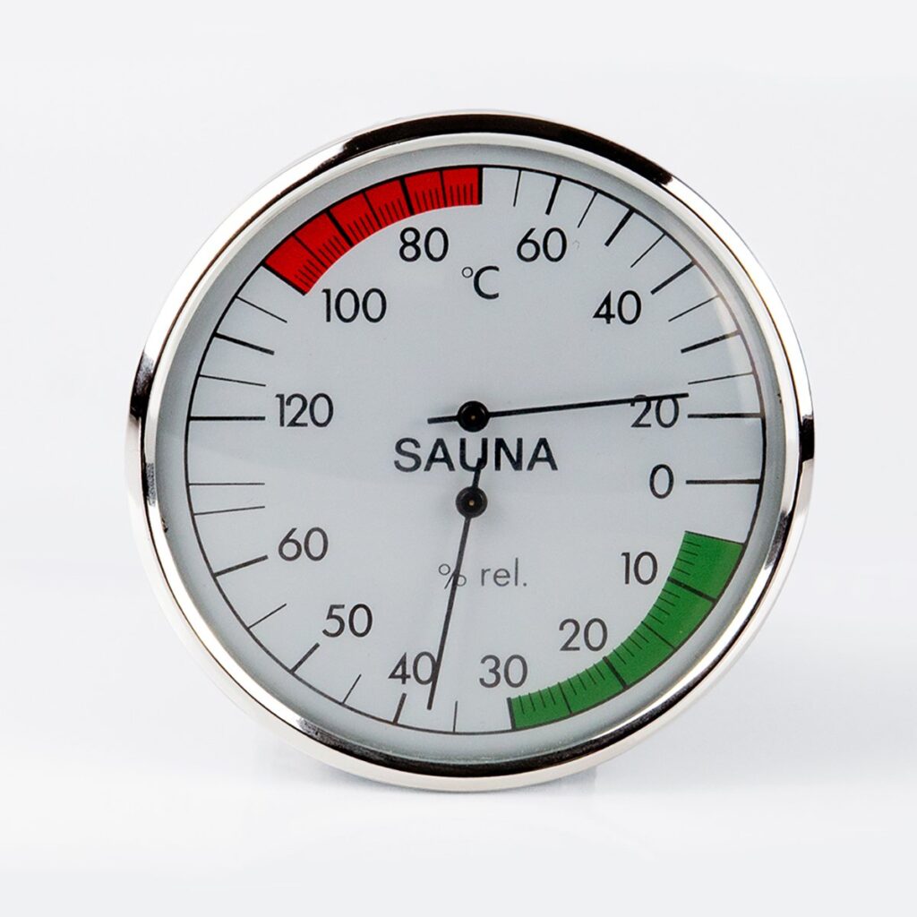 Round thermometer