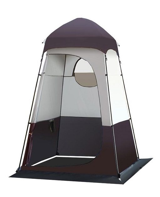 Outdoor shower tent