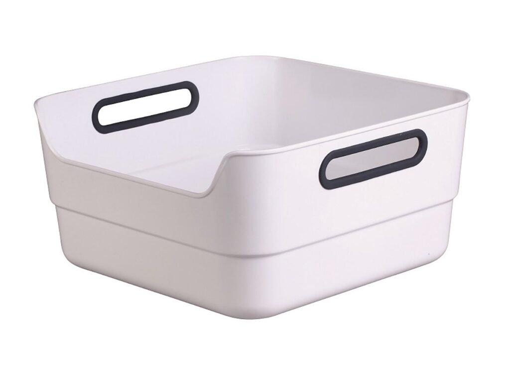 Square plastic foot bath