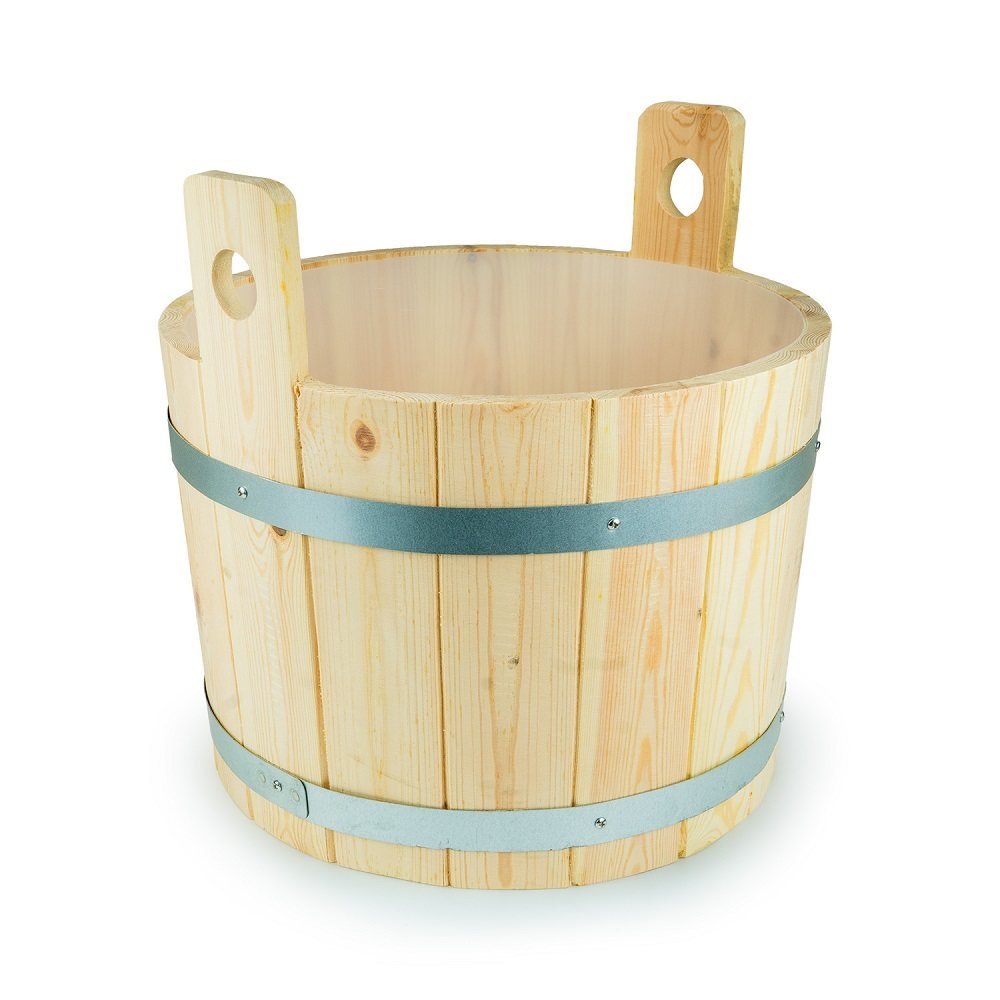 Wooden bucket, 10l